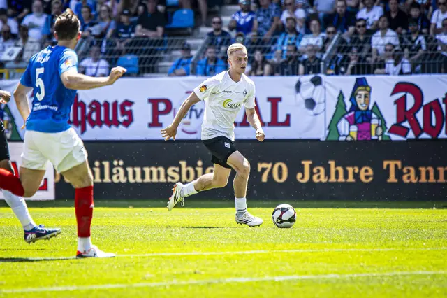 Janne Sietan bestritt im badischen Pokalfinale gegen den VfR Mannheim sein letztes Pflichtspiel für den Waldhof.  | Foto: Adler/PIX-Sportfotos