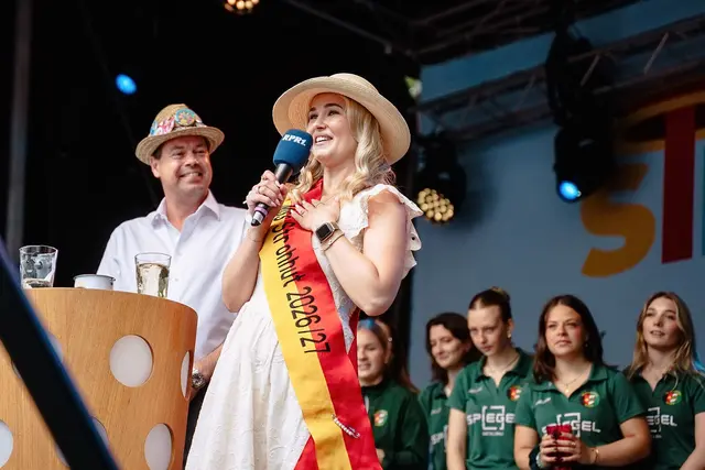 Maja Gruber wird Frankenthal als 49. Miss Strohhut repräsentieren. | Foto: Sebastian Weindel