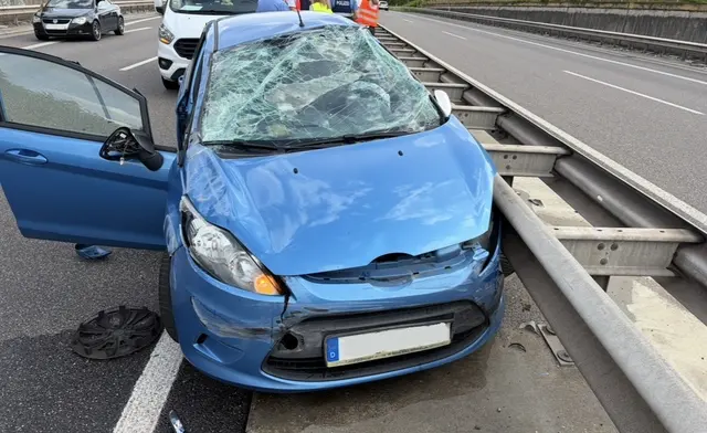 Unfall auf der A65 | Foto: Polizei Landau 