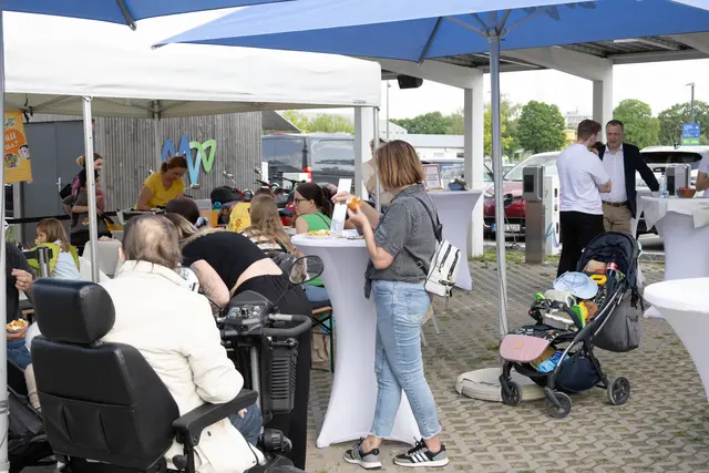 Guter Besuch | Foto: Wolfgang Neuberth