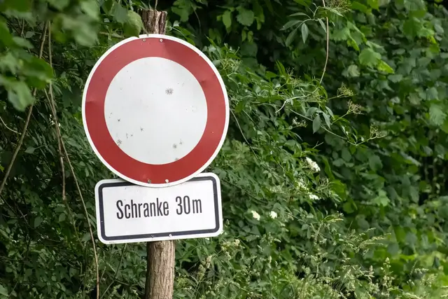 Ein Pkw stand an einem Bahnübergang im Gleisbereich, obwohl die Schranken bereits geschlossen waren. Der Bahnverkehr wurde gestoppt, die Polizei in Kirn sucht nun Zeugen zu dem Vorfall. | Foto: Paul Needham