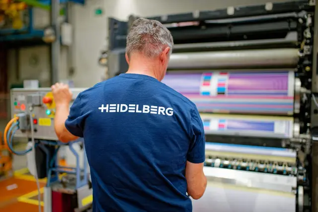 Heidelberger Druckmaschinen hat die Produktion seiner nach eigenen Angaben am meisten verkauften Druckmaschine vollständig nach China verlagert. (Archivbild) | Foto: Uwe Anspach/dpa