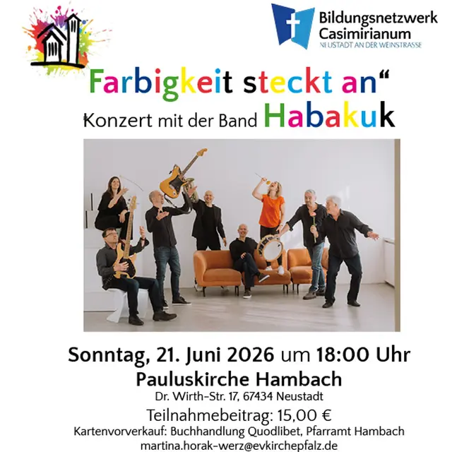 Plakat zur Veranstaltung | Foto: zur freien Verfügung