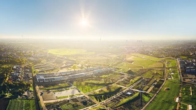 Mannheim senkt seinen CO₂ Ausstoß deutlich. Große Investitionen in Fernwärme und neue Technologien treiben den Klimaschutz voran. | Foto: Ben van Skyhawk
