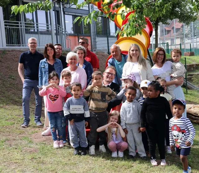Die neue Kita Horeb in der Herzogstraße bringt zusätzliche Betreuungsplätze für Familien in Pirmasens. | Foto: Stadt Pirmasens
