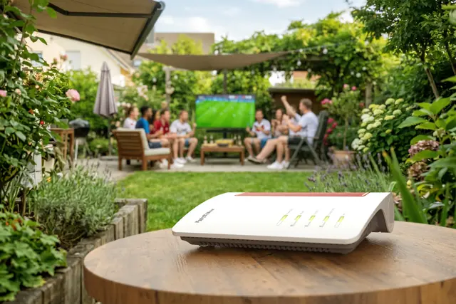 Fifa Wm 2026: Für flüssiges Home Viewing setzt FRITZ! beim Heimnetz auf Wi-Fi 7, Mesh und Priorisierung in FRITZ!OS. | Foto: FRITZ! GmbH