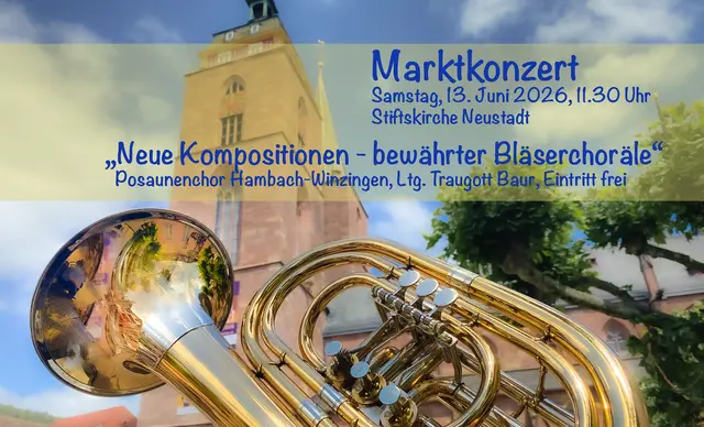 Marktkonzert Posaunenchor Hambach-Winzingen | Foto: Photo Ulrich Mueller