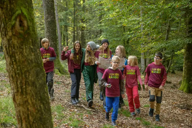 Im Biosphärenreservat erleben Kids Natur und Zusammenhalt.  | Foto: Biosphärenreservat/Ralf Ziegler