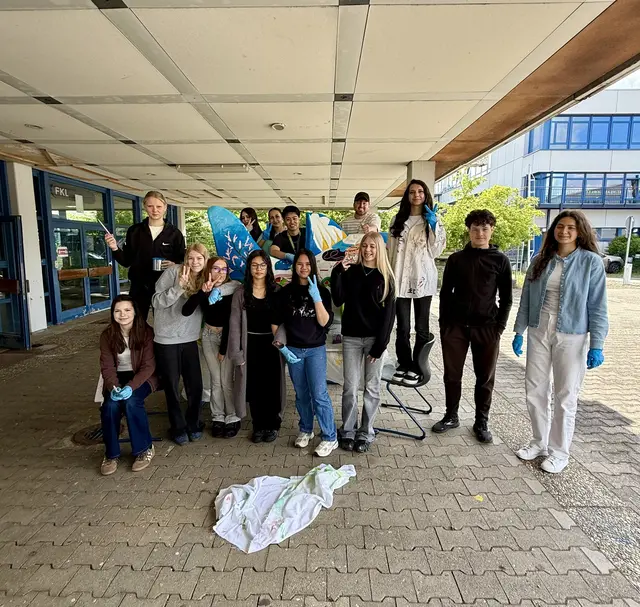 In den Werkstätten und Klassenräumen der Kurpfalz-Realschule plus und der BBS I Kaiserslautern wird bereits fleißig gemalt, gestaltet und experimentiert | Foto: Stadt Kaiserslautern