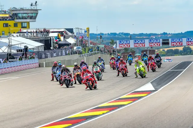 MotoGP-Start auf dem Sachsenring 2025 | Foto: Marcel Uhlmann