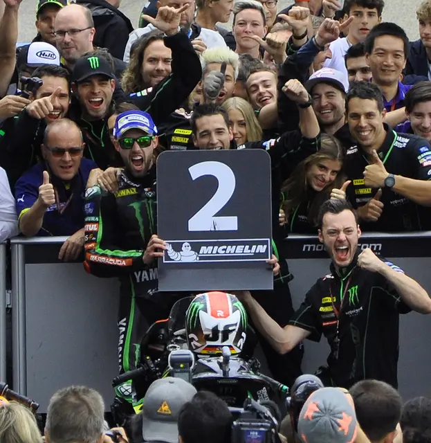 Jonas Folger wurde 2017 Zweiter im MotoGP-Rennen  | Foto: Hermann Rüger