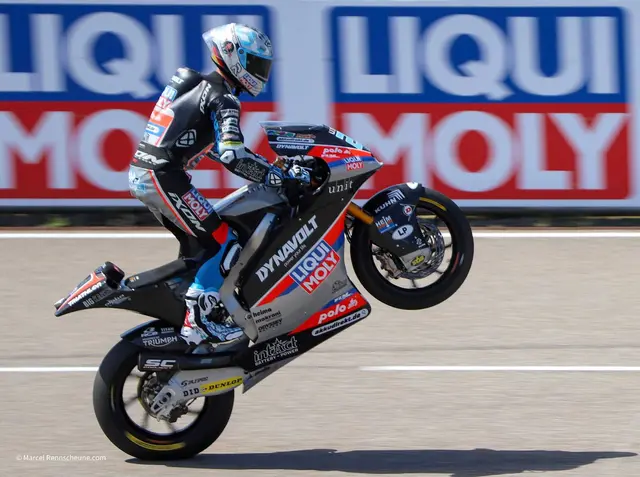 Marcel Schrötter wurde 2019 Dritter im Moto2-Rennen  | Foto: Marcel Uhlmann