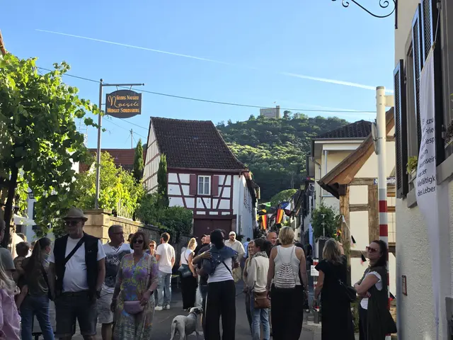 Das Schlossstraßenfest „Hambach SchwarzRotGold“ verwandelte Hambach drei Tage lang in eine lebendige Festmeile. | Foto: Eva Bender