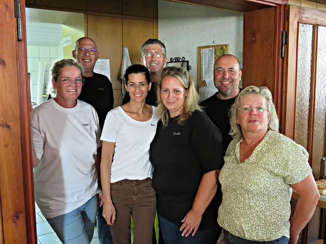 Die ehrenamtlichen Helferinnen und Helfer vom MGV | Foto: Brigitte Melder