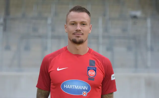 Ronny Philp (hier noch im Heidenheimer Trikot) verlässt die SpVgg Greuther Fürth (Archivbild) | Foto: picture alliance / Stefan Puchner/dpa