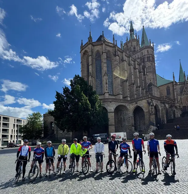 Riesa - Fast 600 Kilometer Freundschaft: Radtour von Riesa nach Mannheim | Foto: Förderverein Städtepartnerschaften MA