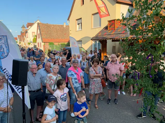 Die Familienkerwe in Duttweiler hat ihren festen Platz bei den Straßenfesten. | Foto: Kay Lützel