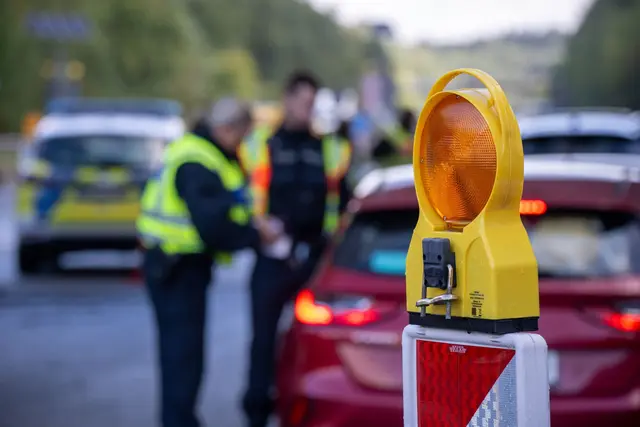An den deutschen Landgrenzen ändert sich durch Geas erst einmal nichts. Dort sollen vorerst weiter stationäre Binnengrenzkontrollen und Zurückweisungen stattfinden. (Symbolbild) | Foto: Harald Tittel/dpa
