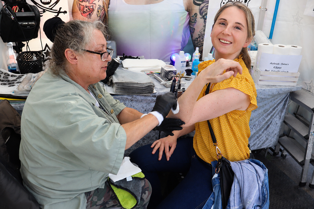 Tattoo für die Redakteurin Julia Glöckner | Foto: JG