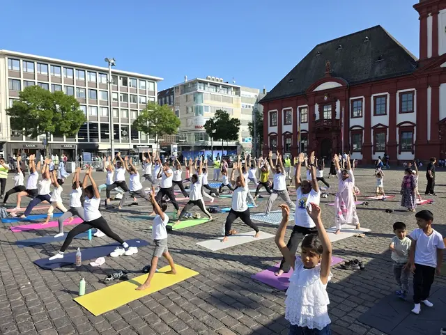 Organisationsteam – Internationaler Yoga-Tag Mannheim 2026
HSS e.V. | Foto: HSS e.V.