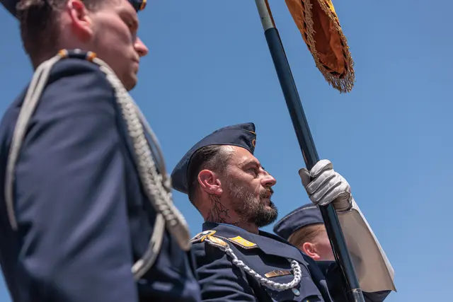 Bundeswehr: Feierliches Gelöbnis vor dem Karlsruher Schloss und dem Bundesverfassungsgericht | Foto: Paul Neeedham