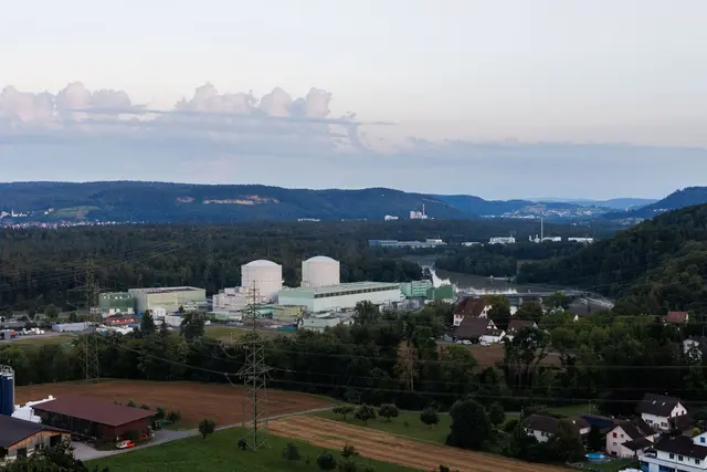 Die Schweiz hat noch vier aktive Atomkraftwerke. (Archivbild) | Foto: Philipp von Ditfurth/dpa