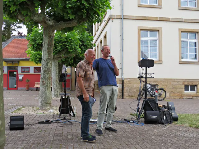 Georgios und Jürgen | Foto: Brigitte Melder