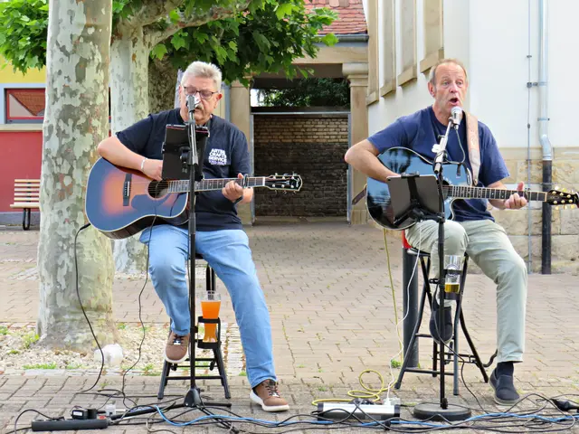Peter und Jürgen als "AcouSo" | Foto: Brigitte Melder