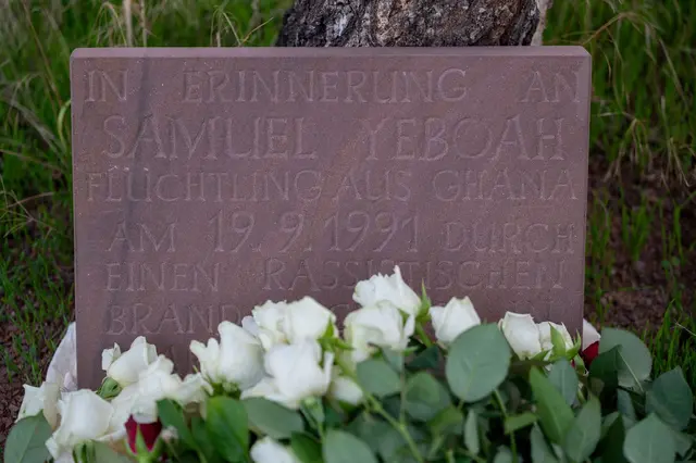 Der U-Ausschuss zum rassistischen Mord an Samuel Yeboah hat seinen Abschlussbericht vorgelegt. (Archivbild) | Foto: Harald Tittel/dpa