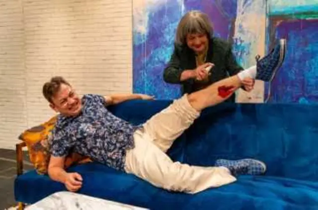 Conrad Waligura und Katrin Martin  | Foto: © Line Urbanek
