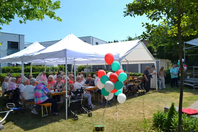 Im Rahmen eines Sommerfestes wurde das Jubiläum am vergangenen Freitag gebührend gefeiert. | Foto: Frank Schäfer