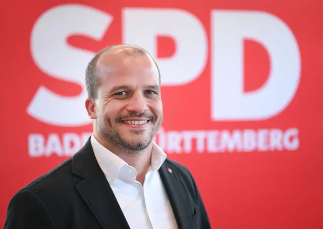 Jan-Peter Röderer ist der neue Generalsekretär der SPD im Südwesten.  | Foto: Bernd Weißbrod/dpa