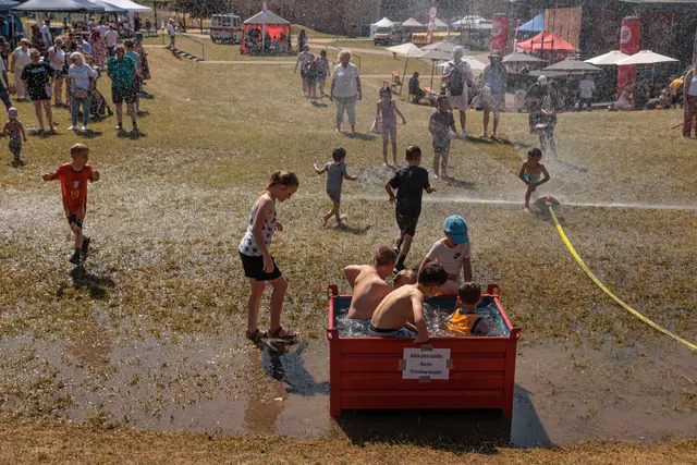 Spiel, Bewegung und jede Menge gute Laune: Das Internationale Kinderfest 2026 lockte zahlreiche Familien in den Stadtpark Fronte Lamotte nach Germersheim. | Foto: Paul Needham