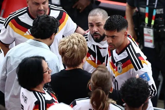 Nadiem Amiri feierte eine gelungene WM-Premiere im DFB-Trikot. | Foto: Christian Charisius/dpa