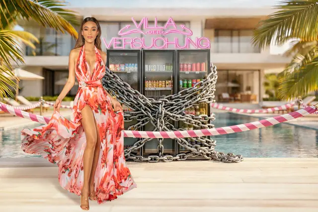 Villa der Versuchung: Staffel zwei setzt den Jackpot unter Druck, weil in der Villa selbst Bett und Outfits gekauft werden können. | Foto: SAT.1, Foto: Gerhard Merzeder / Joyn