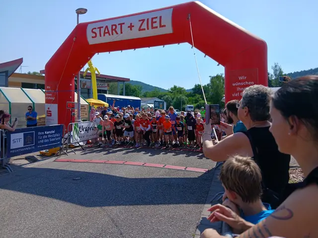Und hier startete der Jugendlauf | Foto: Anja Stemler