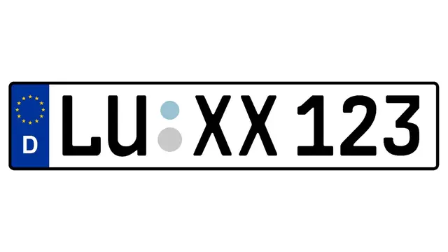 LU Kennzeichen: Für welche Stadt oder Landkreis steht das Nummernschild mit dem Kennzeichenkürzel LU? | Foto: onlinestreet.de