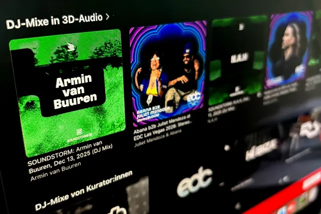 Mehr als 120 Sets aus den vergangenen vier Jahren finden sich in der Rubrik «DJ-Mixe in 3D-Audio». (zu dpa: «Clubsounds in 3D-Audio für unterwegs») | Foto: dpa