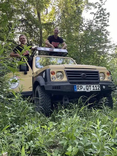 Das Team "Rost &amp; Ruhm": Daniel Schoch und Karin Suckfüll aus Römerberg | Foto: Rost &amp; Ruhm