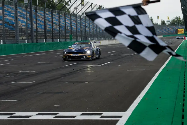 Mit einer starken Teamleistung steuerten Max Reis und Emil Gjerdrum den Ford Mustang GT3 des Haupt Racing Teams auf dem Lausitzring in beiden Rennen auf den dritten Platz und feierten damit das bislang erfolgreichste Rennwochenende der Saison. | Foto: MR 28 GmbH