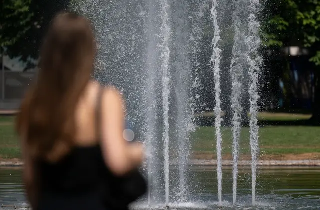 Wird der bisherige Hitzerekord gebrochen?  | Foto: Marijan Murat/dpa