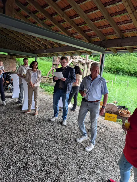 Philipp Gruber begrüßte die Gäste | Foto: VG Lauterecken-Wolfstein 