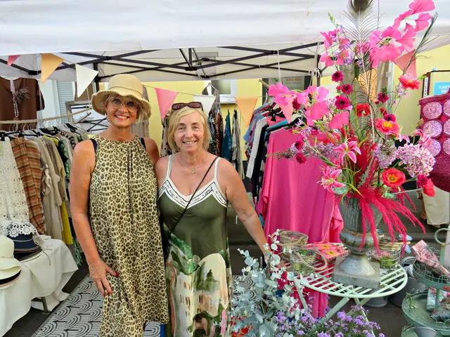 Die Schwestern Sabine und Heike kamen aus Zweibrücken | Foto: Brigitte Melder