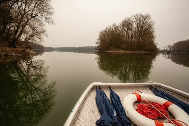 Blick auf den Rhein bei Germersheim | Foto: Heike Schwitalla