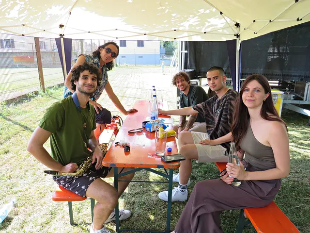 Verschnaufpause für die KünstlerIn | Foto:  Brigitte Melder