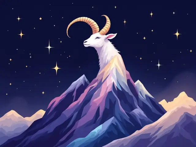 Steinbock im Juli: Eleganz im Energiefluss | Foto: Laura Lüttmann - mit KI erstellt