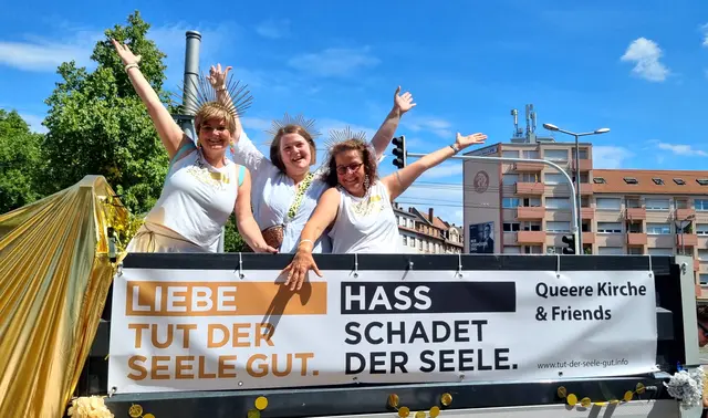 Monnem Pride: Queere Kirche &amp; Friends gehen für Vielfalt und Miteinander auf die Straße. Accessoire-Werkstatt und Gottesdienst im Vorfeld | Foto: deVos