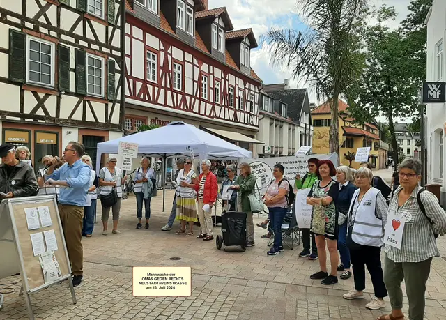 Omas gegen Rechts laden zu Mahnwache für Klimaschutz in Neustadt ein | Foto: Omas gegen Rechts Neustadt