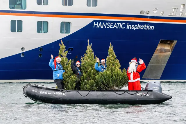 Jahreswechsel in der Antarktis mit HANSEATIC inspiration und HANSEATIC spirit | Foto: © Hapag-Lloyd Cruises