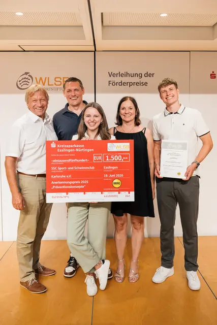 Ehrung | Foto: © WLSB-Sportstiftung | Fotografie Ebinger